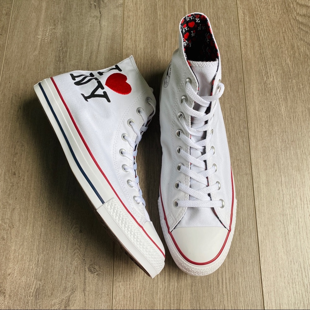 NWT Converse Chuck Taylor All Star “I Love NY”Mens - Picture 4 of 11